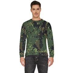 Military Background Grunge Men s Fleece Sweatshirt by pakminggu