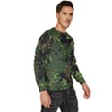 Military Background Grunge Men s Fleece Sweatshirt View3