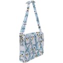 Penguins Pattern Cross Body Office Bag View2