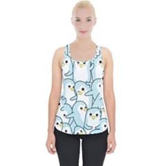 Penguins Pattern Piece Up Tank Top by pakminggu