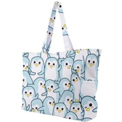 Penguins Pattern Simple Shoulder Bag by pakminggu