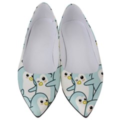 Penguins Pattern Women s Low Heels by pakminggu