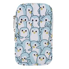 Penguins Pattern Waist Pouch (large) by pakminggu