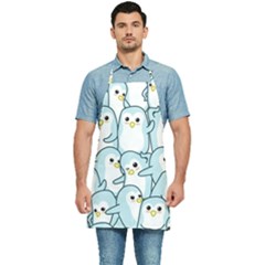 Penguins Pattern Kitchen Apron by pakminggu