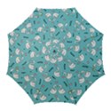 Elegant Swan Pattern Design Golf Umbrellas View1