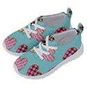 Seamless Pattern With Heart Shaped Cookies With Sugar Icing Running Shoes View2