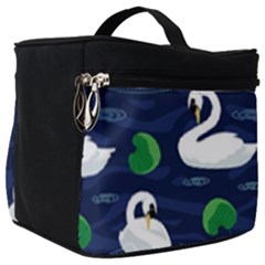 Swan Pattern Elegant Design Make Up Travel Bag (big) by pakminggu