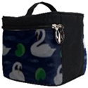 Swan Pattern Elegant Design Make Up Travel Bag (Big) View2