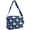 Swan Pattern Elegant Design Courier Bag View1