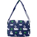 Swan Pattern Elegant Design Courier Bag View3