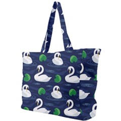 Swan Pattern Elegant Design Simple Shoulder Bag by pakminggu