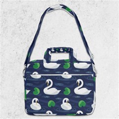 Swan Pattern Elegant Design Macbook Pro 13  Shoulder Laptop Bag  by pakminggu