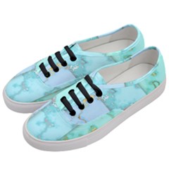 Background Marble Set Women s Classic Low Top Sneakers