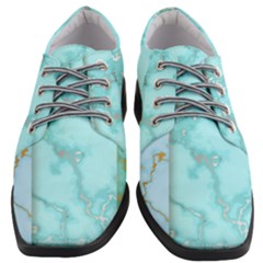 Background Marble Set Women Heeled Oxford Shoes by pakminggu