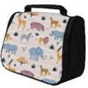 Wild Animals Seamless Pattern Full Print Travel Pouch (Big) View1