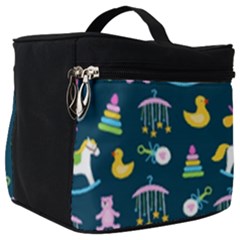 Cute Babies Toys Seamless Pattern Make Up Travel Bag (big) by pakminggu