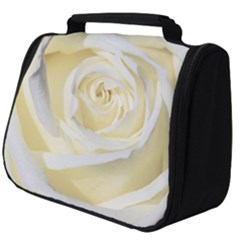 White Roses Flowers Plant Romance Blossom Bloom Nature Flora Petals Full Print Travel Pouch (big) by pakminggu