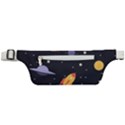 Cosmos Rockets Spaceships Ufos Active Waist Bag View1