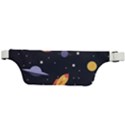 Cosmos Rockets Spaceships Ufos Active Waist Bag View2