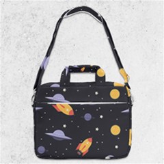 Cosmos Rockets Spaceships Ufos Macbook Pro 13  Shoulder Laptop Bag  by pakminggu