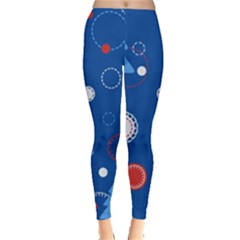 Christmas Pattern Tree Design Leggings  by pakminggu