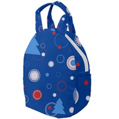 Christmas Pattern Tree Design Travel Backpack by pakminggu