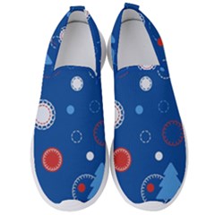 Christmas Pattern Tree Design Men s Slip On Sneakers by pakminggu