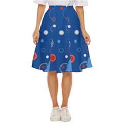 Christmas Pattern Tree Design Classic Short Skirt by pakminggu