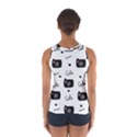 Cute Cameras Doodles Hand Drawn Sport Tank Top  View2