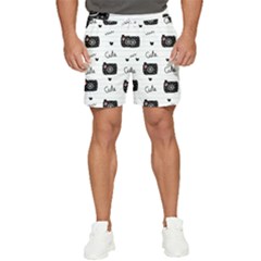 Cute Cameras Doodles Hand Drawn Men s Runner Shorts by pakminggu