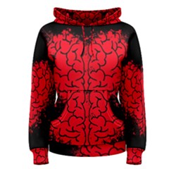 Heart Brain Mind Psychology Doubt Women s Pullover Hoodie by pakminggu