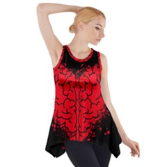 Heart Brain Mind Psychology Doubt Side Drop Tank Tunic by pakminggu