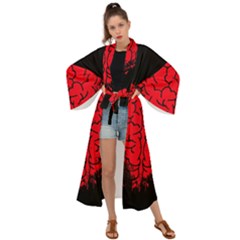 Heart Brain Mind Psychology Doubt Maxi Kimono by pakminggu