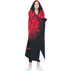 Heart Brain Mind Psychology Doubt Wearable Blanket by pakminggu