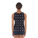 Snowflakes Background Pattern Sport Tank Top  View2