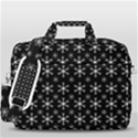 Snowflakes Background Pattern MacBook Pro 16  Shoulder Laptop Bag View3