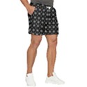 Snowflakes Background Pattern Men s Runner Shorts View2