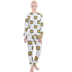 Lion Heads Pattern Design Doodle Women s Lounge Set by pakminggu