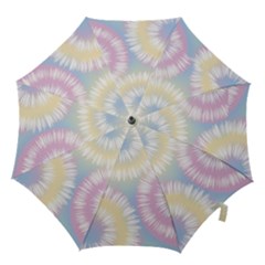 Tie Dye Pattern Colorful Design Hook Handle Umbrellas (medium) by pakminggu