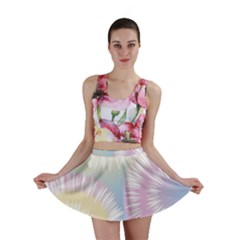 Tie Dye Pattern Colorful Design Mini Skirt by pakminggu