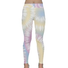 Tie Dye Pattern Colorful Design Classic Yoga Leggings by pakminggu