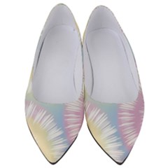 Tie Dye Pattern Colorful Design Women s Low Heels by pakminggu