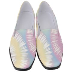 Tie Dye Pattern Colorful Design Women s Classic Loafer Heels by pakminggu