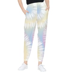 Tie Dye Pattern Colorful Design Women s Tapered Pants by pakminggu