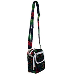 Apples Honey Honeycombs Pattern Shoulder Strap Belt Bag by pakminggu