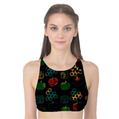 Apples Honey Honeycombs Pattern Tank Bikini Top by pakminggu