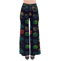 Apples Honey Honeycombs Pattern So Vintage Palazzo Pants by pakminggu