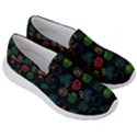 Apples Honey Honeycombs Pattern Men s Lightweight Slip Ons View3