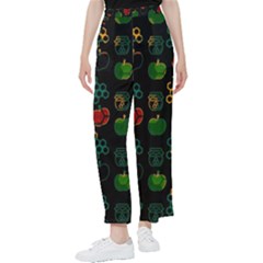 Apples Honey Honeycombs Pattern Women s Pants  by pakminggu