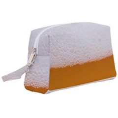 Beer Foam Bubbles Alcohol Glass Wristlet Pouch Bag (large) by pakminggu